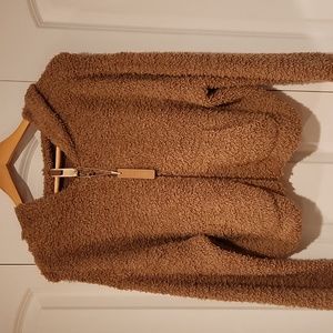SKIMS Teddy Fleece Zip Hoodie - NWT - L/XL